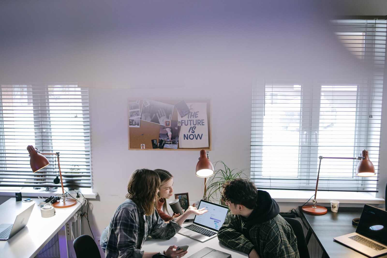 Team di lavoro in ufficio